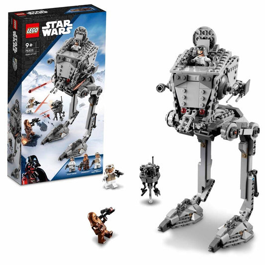 LEGO 75322 Star Wars at-ST on Hoth Chewbacca and Droid Figures Collectible Toy