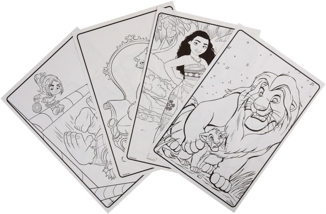 Crayola Disney Coloring Book 288pgs Disney Sticker Coloring Book for Disney Gifts Girls