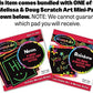 Melissa & Doug Melissa Doug Take-Along Tool Kit Wooden Toy Set 1 Scratch Art Mini-Pad