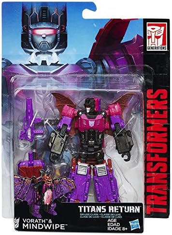 Transformers Generations Titans Return Titan Master Vorath and Mindwipe