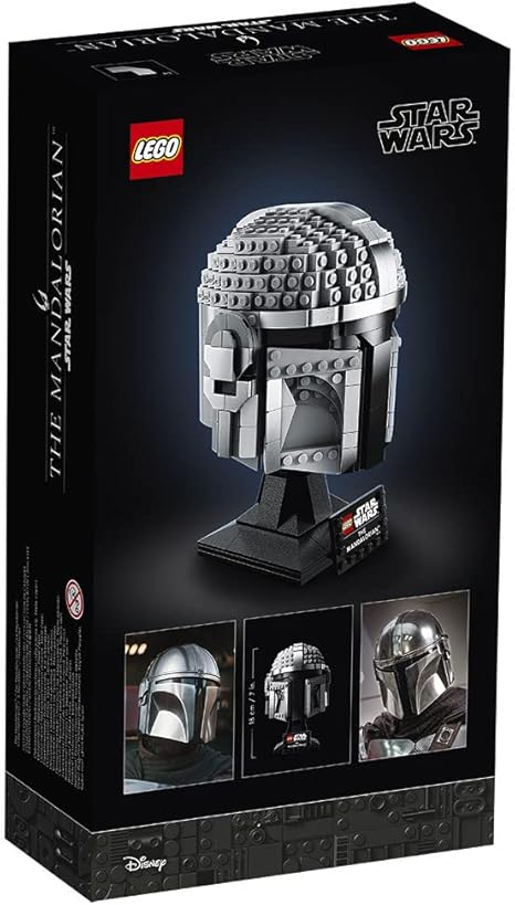 Lego Star Wars Mandalorian Helmet Model Kit