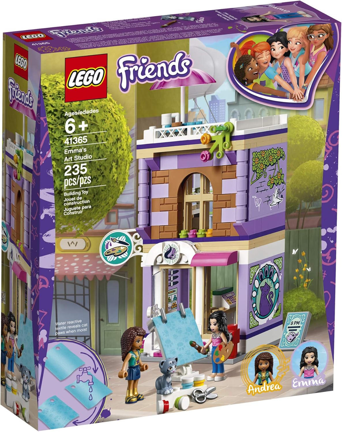 LEGO Friends Emma’s Art Studio 41365 Building Kit