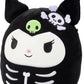 Squishmallows 8" Skeleton Kuromi