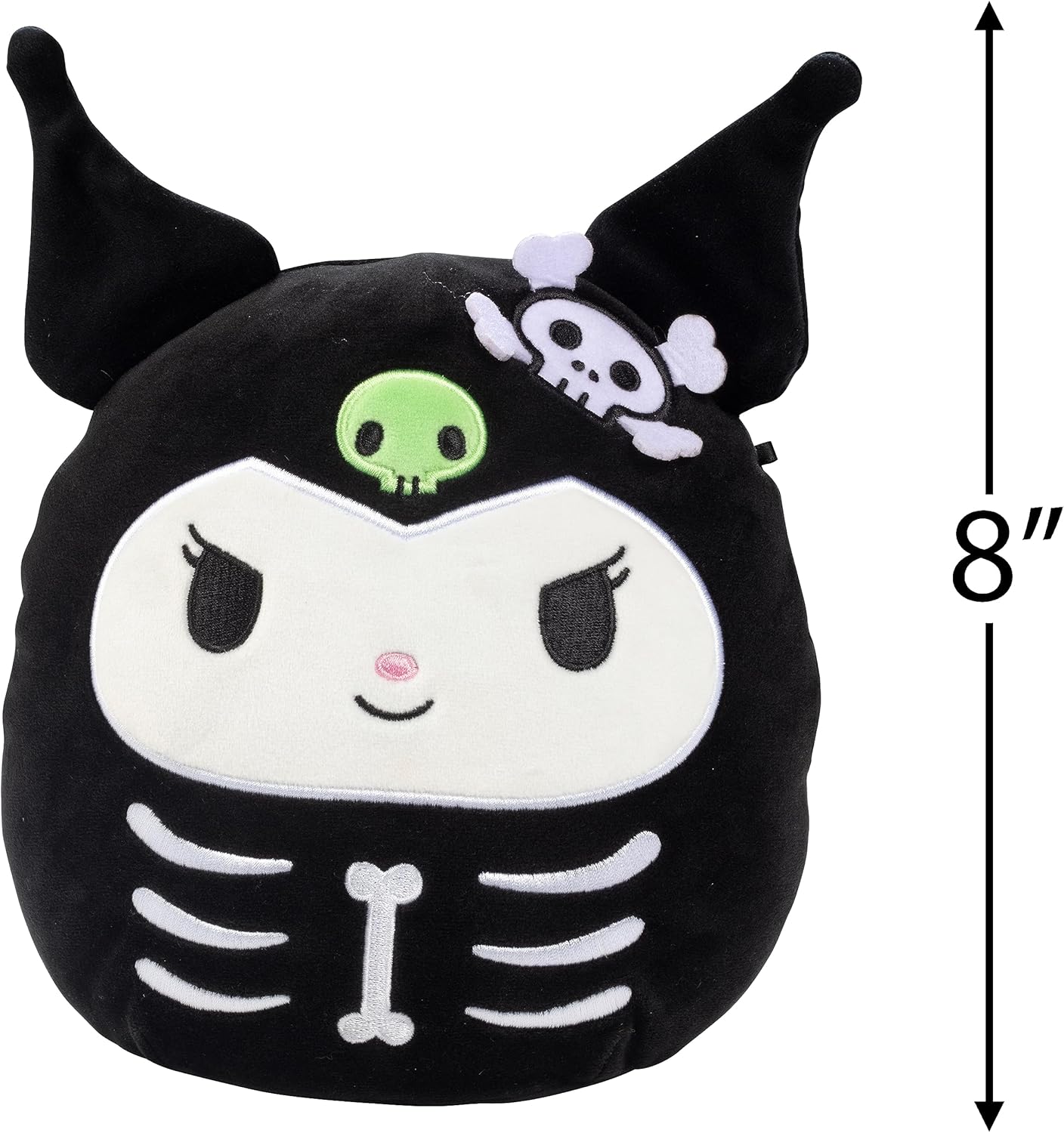 Squishmallows 8" Skeleton Kuromi