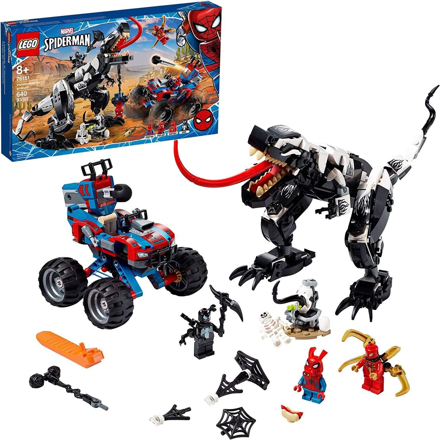 LEGO Marvel Spider-Man Venomosaurus Ambush 76151 Building Toy