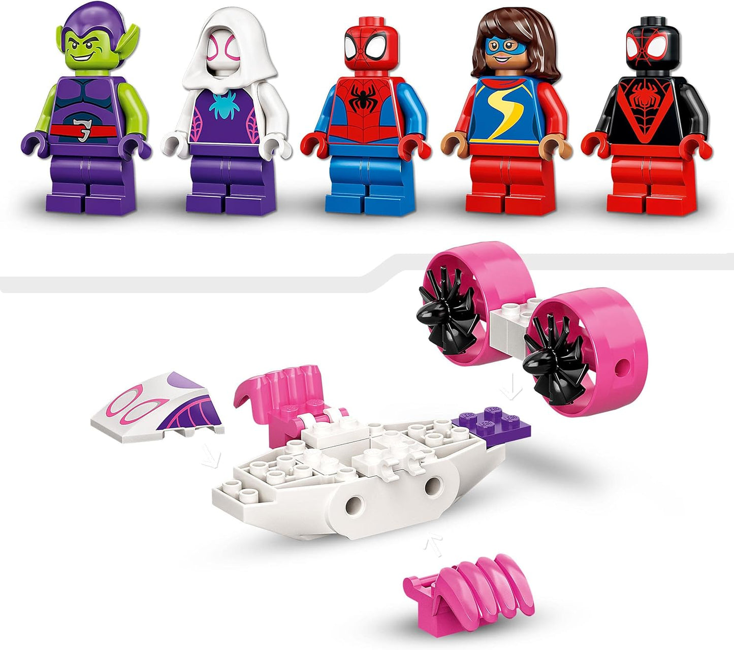 LEGO Super Heroes Marvel Spidey and His Amazing Friends Spider-Man Webquarters Hangout