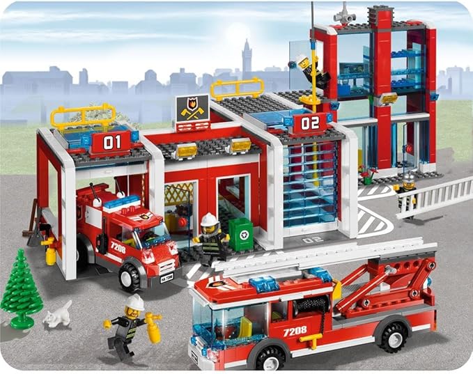 LEGO Construction Set City Fire Station