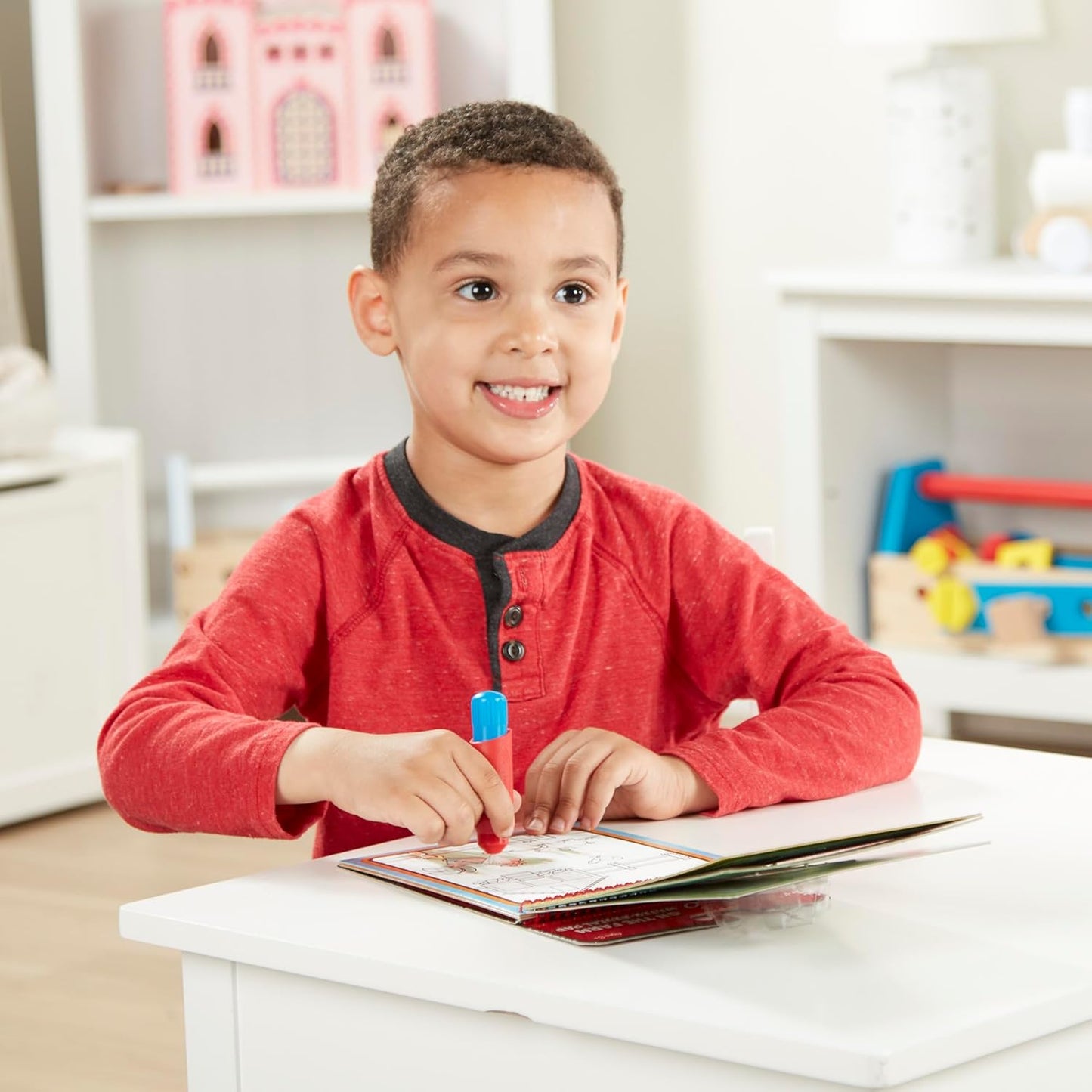 Melissa & Doug Melissa Doug On the Go Water Wow Reusable Color with Water Activity Pad