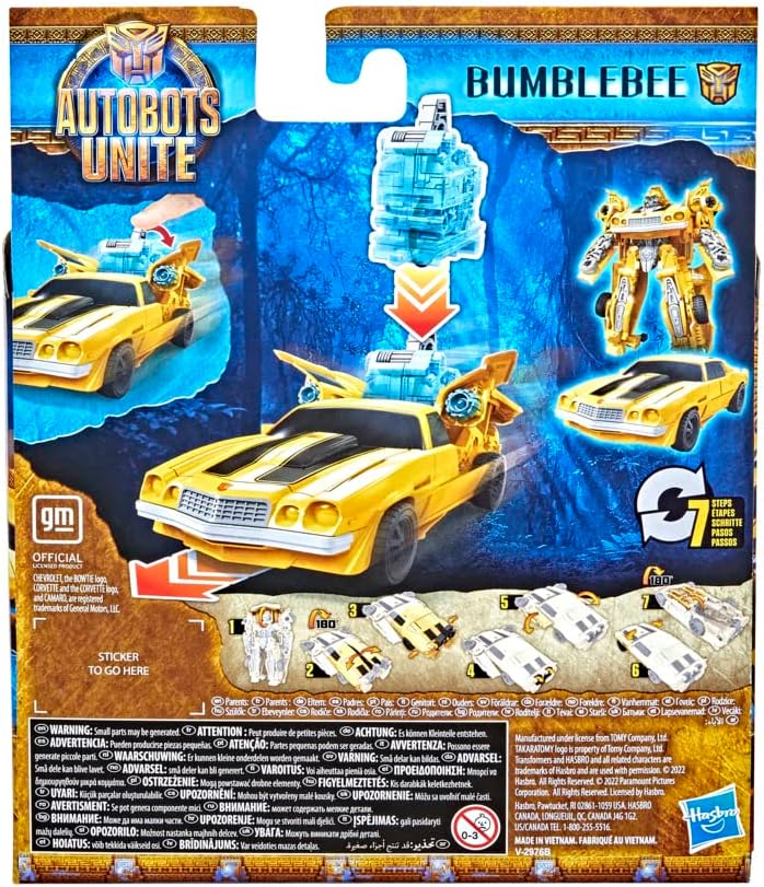 Hasbro Transformers Rise of the Beasts Autobots Unite Power Plus Series Bumblebee 5