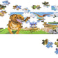 Melissa & Doug Melissa Doug Land of Dinosaurs Floor Puzzle