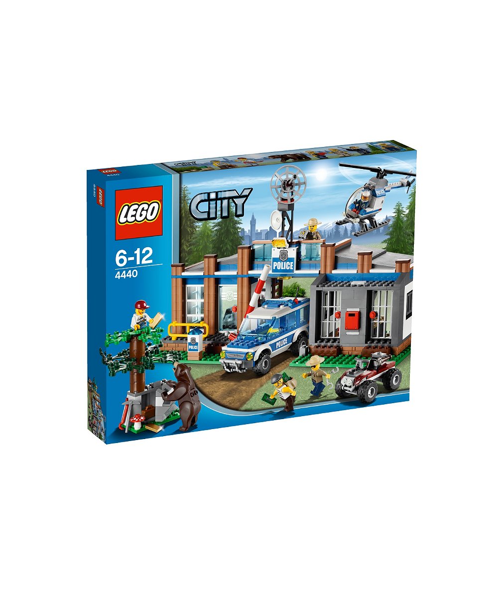 LEGO CITY Forest Police Station with Helicopter & 5 Minifigures