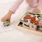 Melissa & Doug Melissa Doug Farm Wooden Cube Puzzle