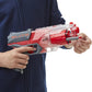 NERF Elite Disrupter Blaster 6-Dart Rotating Drum Slam Fire Translucent Red Easter Gifts