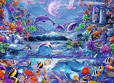 Ravensburger Moonlit Magic 500 Piece Jigsaw Puzzle