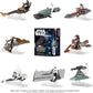 STAR WARS Micro Galaxy Squadron First Order TIE Fighter Mystery Bundle - 3-Inch Light Armor Class and Scout Class Vehicle