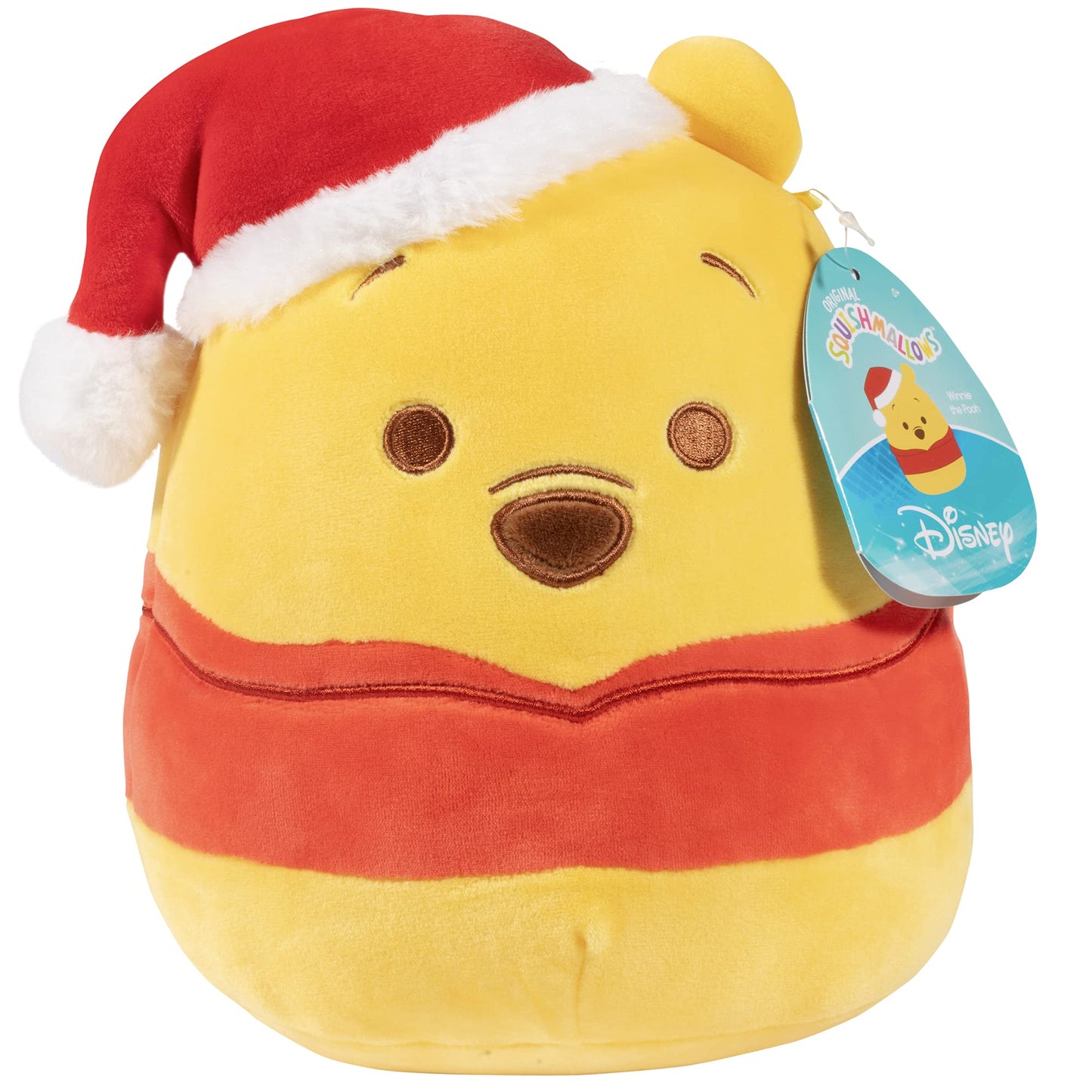 Squishmallows 8" Disney Winnie the Pooh Christmas Plush