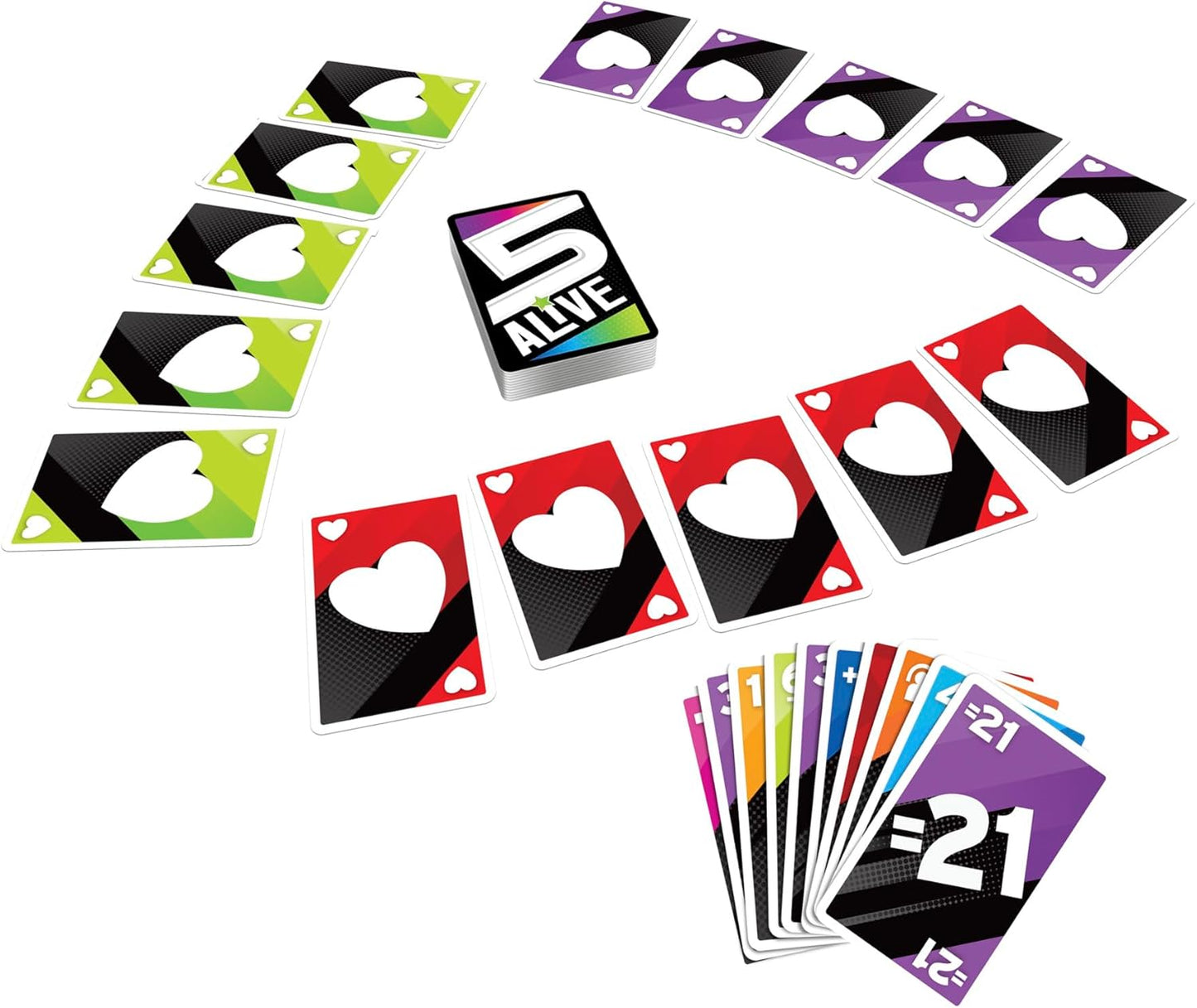 Hasbro Gaming 5 Alive Card Game