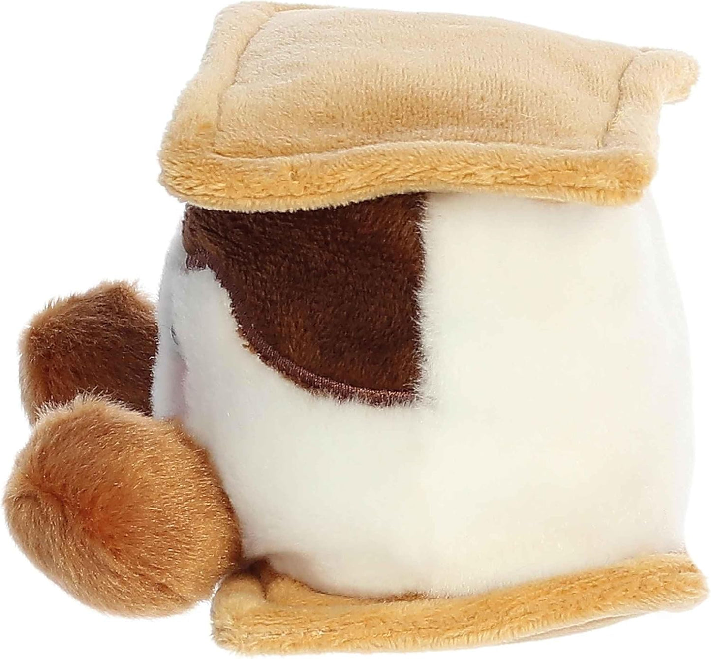 Aurora® Adorable Palm Pals™ Toastee Smore™ Stuffed Animal - Pocket-Sized. 4.5" x 4" x 3" in size