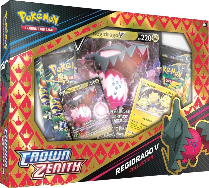 Pokemon TCG SAS 12.5 Crown Zenith Regidrago V Box