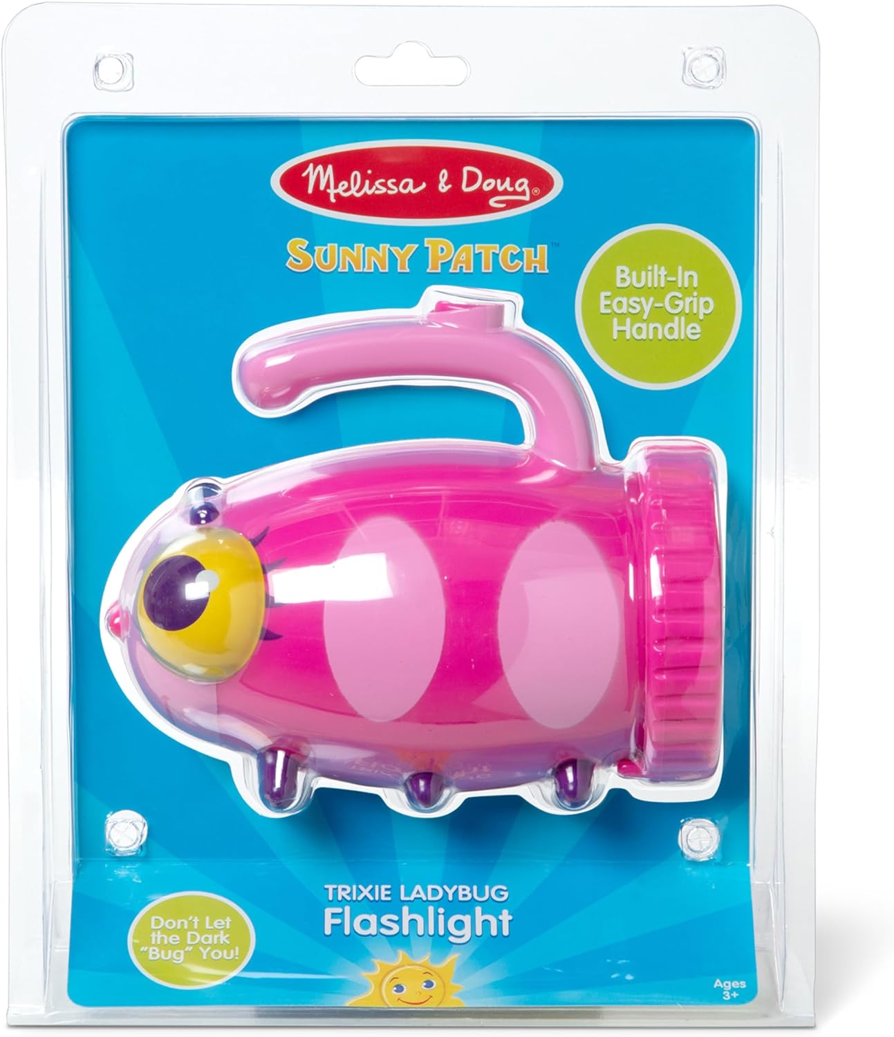 Melissa & Doug Melissa Doug Sunny Patch Trixie Ladybug Flashlight With Easy-Grip Handle