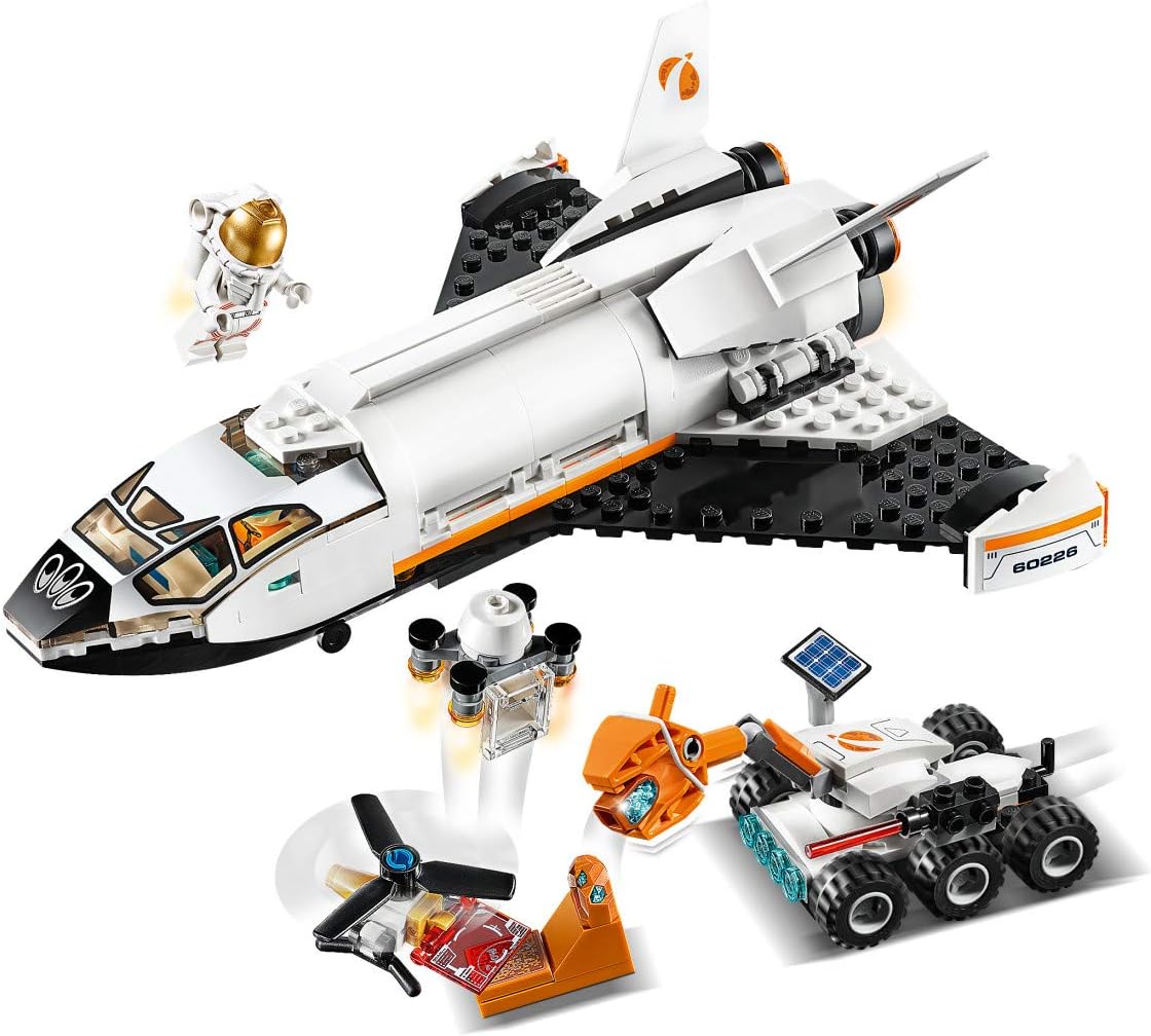 LEGO City Space Mars Research Shuttle 60226 Space Shuttle Toy Building Kit  (273 Pieces)