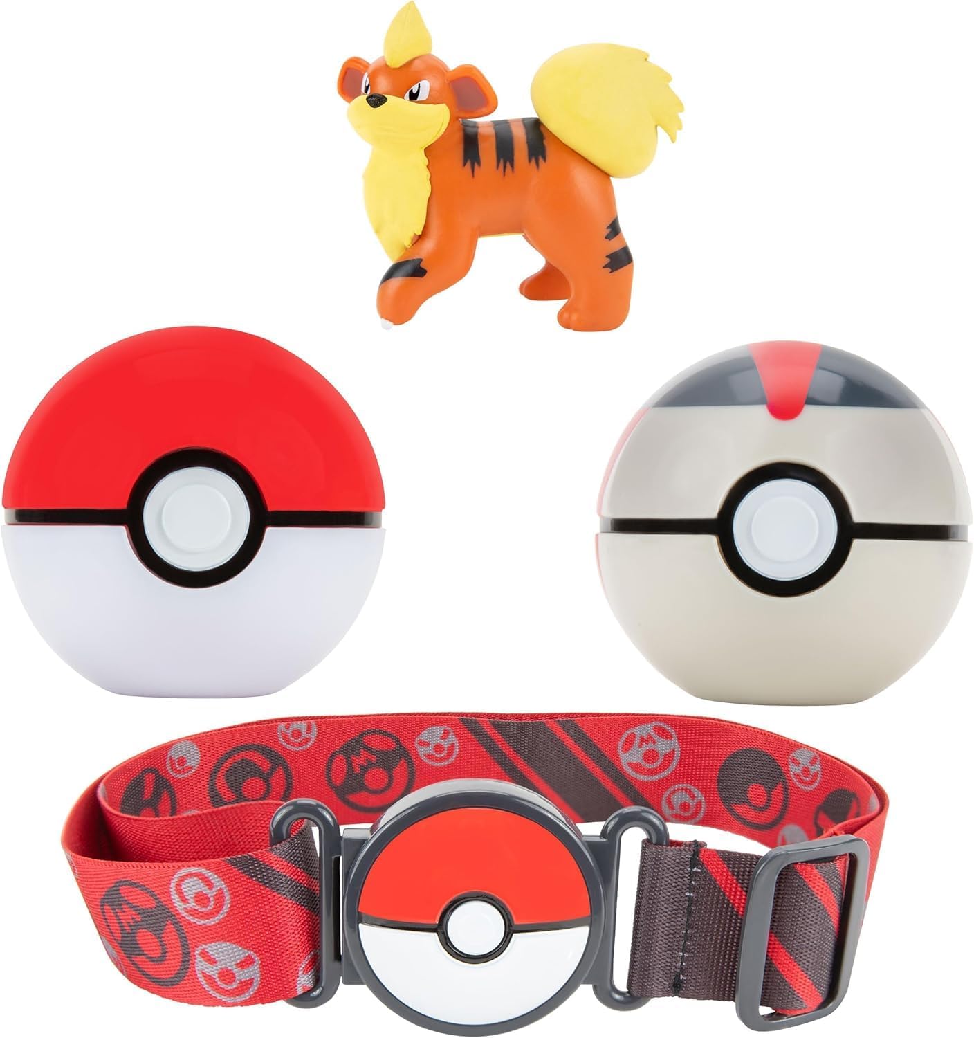 Pokemon Poke Ball Clip N Go Belt Set