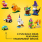 LEGO Classic Creative Transparent Bricks Building Set