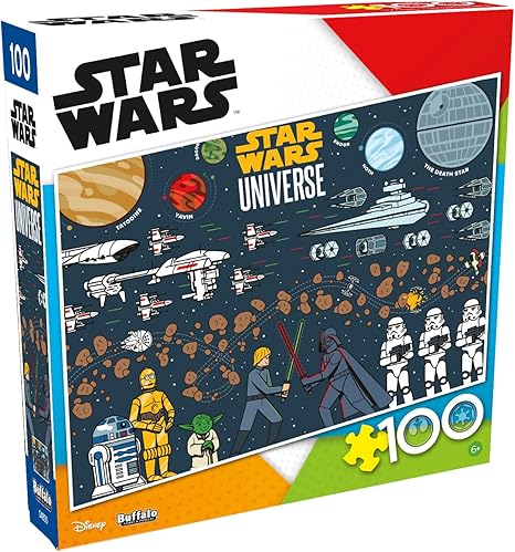 Buffalo Games Star Wars Universe 100-Piece Puzzle for Family Game Nights