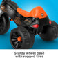 Fisher-Price Toddler Tricycle Harley-Davidson Tough Trike Toy Bike with Handlebar Grips