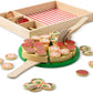 Melissa & Doug Melissa Doug Pizza Party Wooden Pretend Play Food Set With 36 Toppings