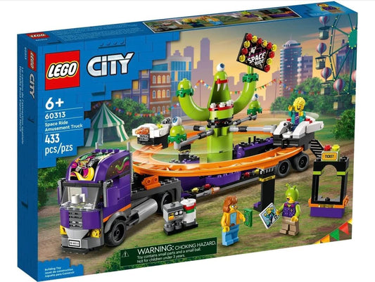 LEGO CITY 60313 Space Ride Amusement Truck