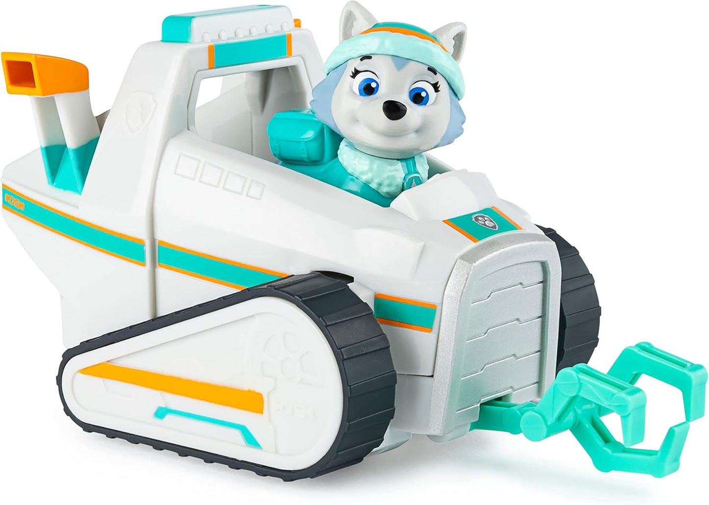 Paw Patrol Everest's Snow Plow Vehicle with Figure for Aged 3 and Up