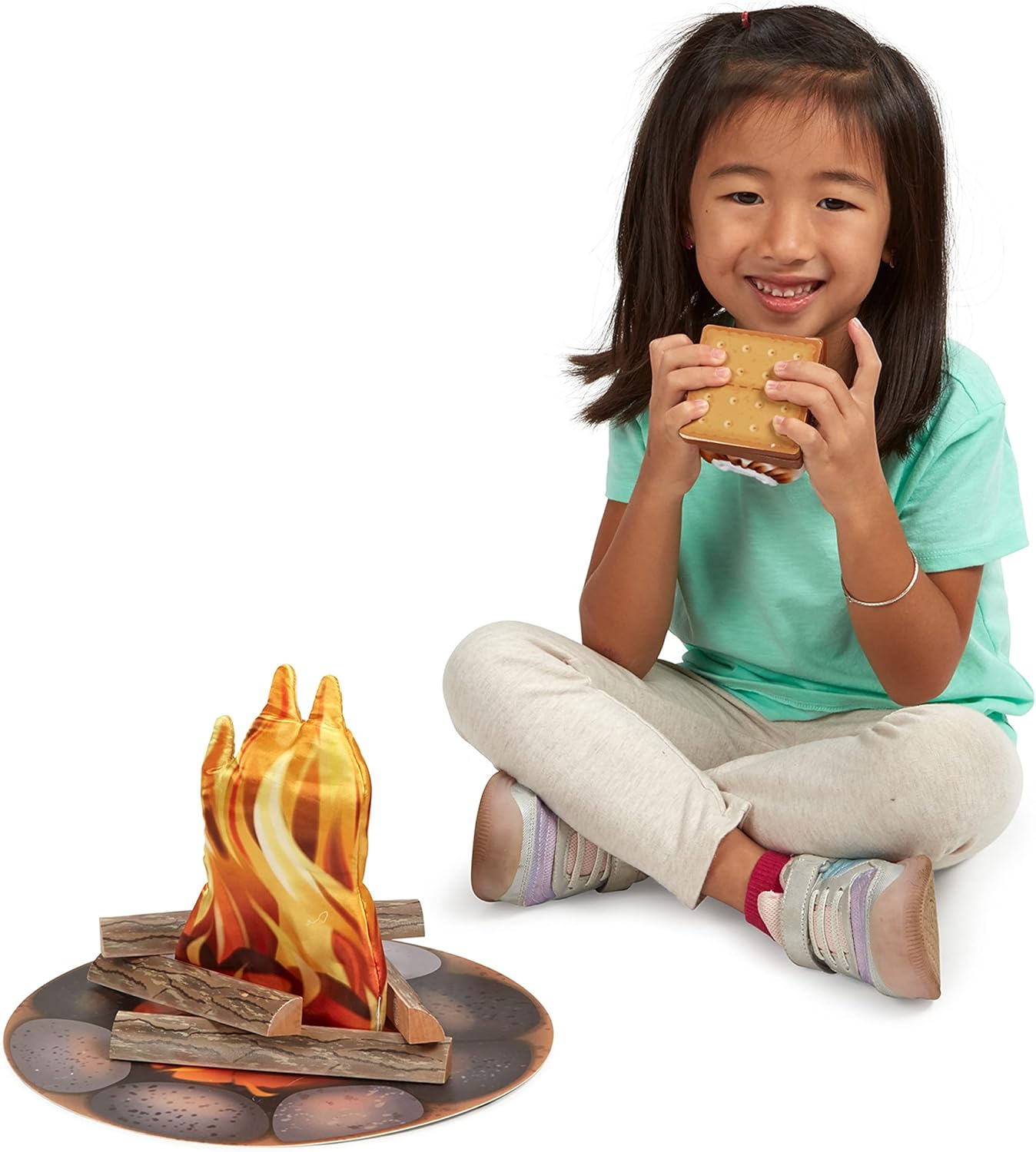Melissa & Doug Melissa Doug Let's Explore Campfire S'Mores Play Campfire Sets For Ages