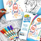 Crayola Color Wonder Mess Free Coloring Pages 50ct Create Your Own Coloring Pages Blank