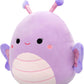 Squishmallows Original 16-Inch Brenda Lavender and Purple Butterfly - Official Jazwares Large Plush