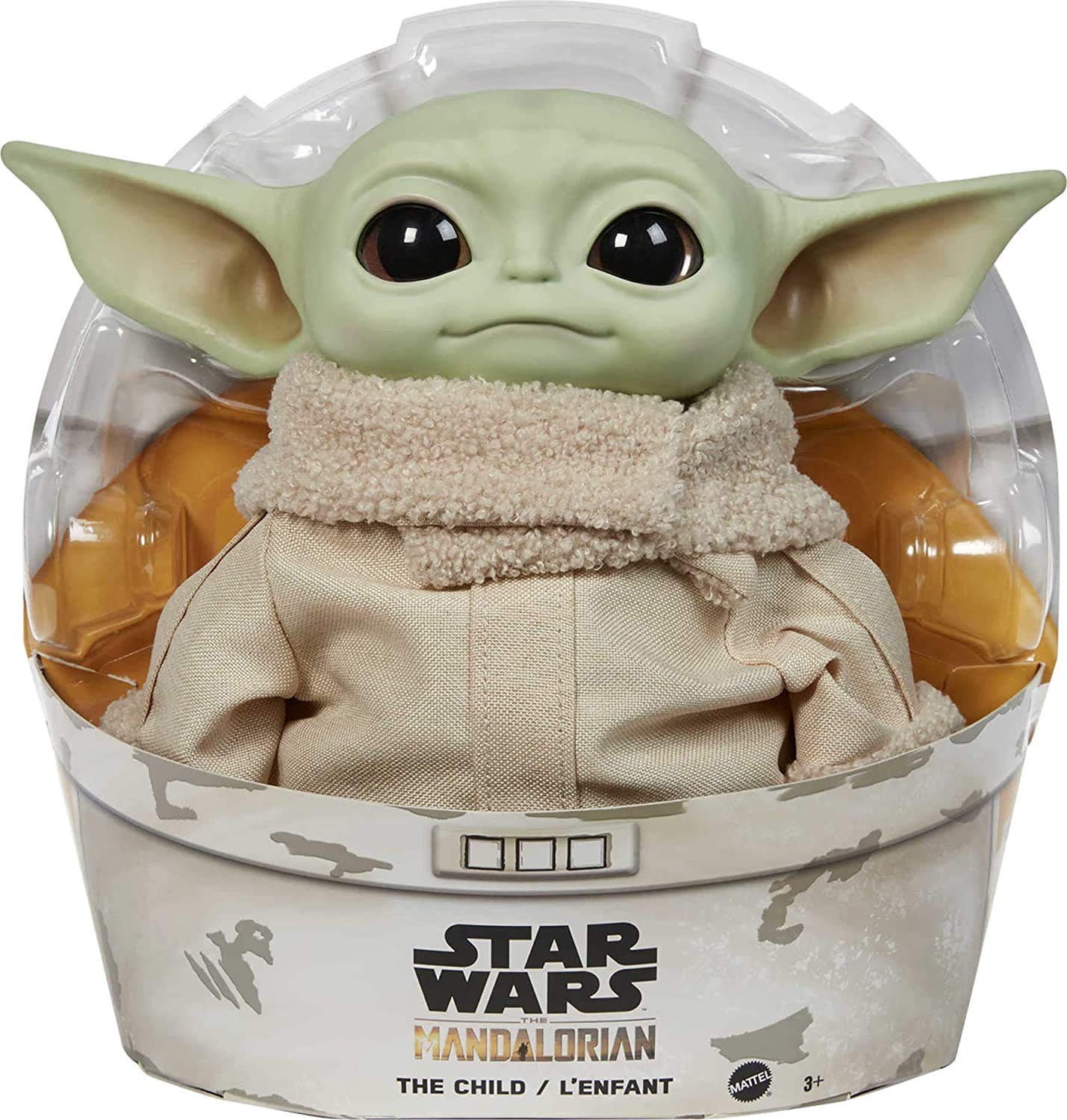 MATTEL Disney Star Wars Baby Yoda Plush 11 inch