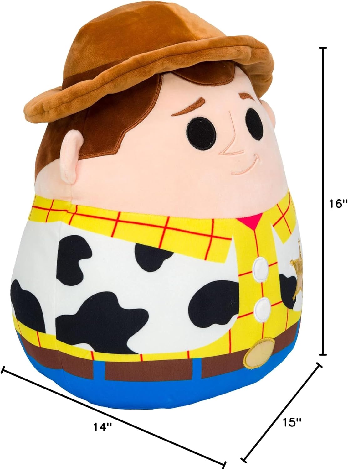 Squishmallows Disney and Pixar 14"  Woody Plush