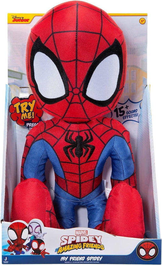 Marvel Spidey and His Amazing Friends My Friend Spidey Feature Plush