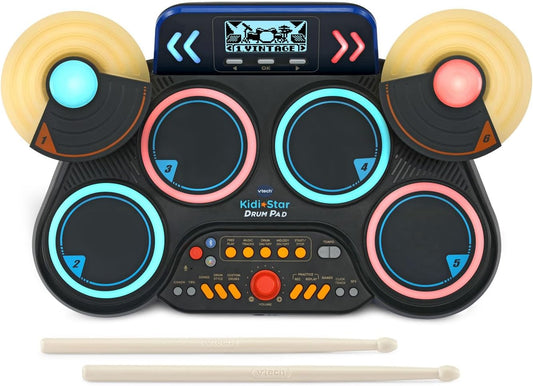 VTech Kidi Star Drum Pad Black