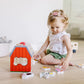 Melissa & Doug Melissa Doug Wooden Take-Along Barn Toy with Flip-Up Roof and Handle 10