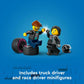LEGO City Race Car and Car Carrier Truck Toy Playset