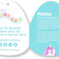 Squishmallows Original 20-Inch Nabila Purple Tie-Dye Narwhal - Official Jazwares Jumbo Plush