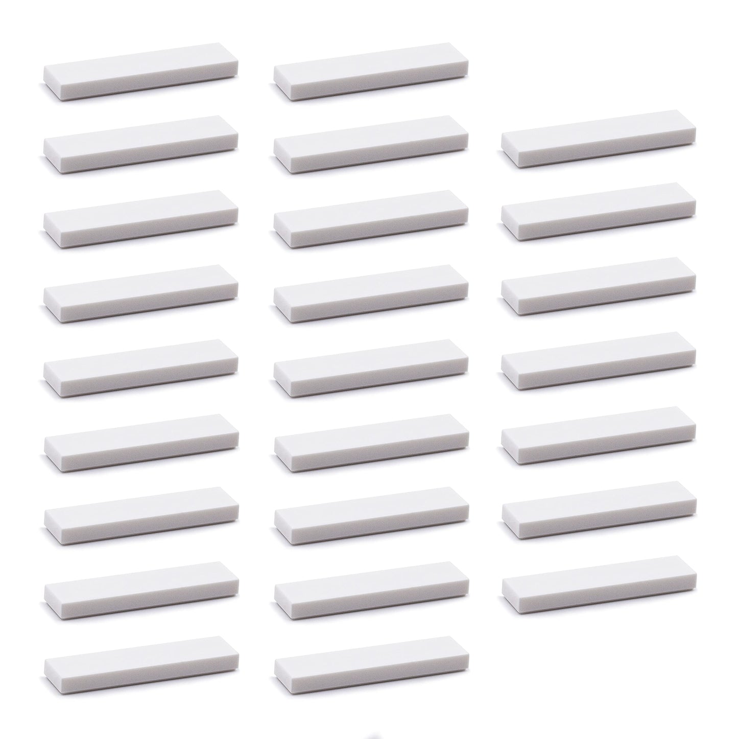 LEGO 25 x 2431 Tiles 1 x 4 White