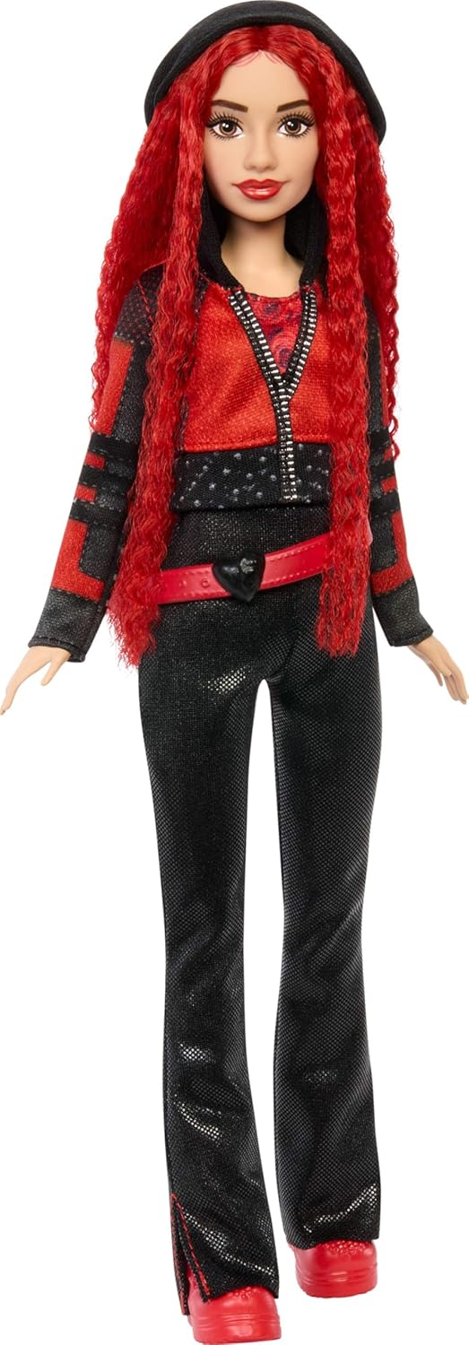 Mattel Disney Descendants Singing Red Doll with Movie-Inspired Clothes Sings Red