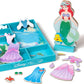 Melissa & Doug Melissa Doug Disney Ariel Magnetic Dress-Up Wooden Doll 30 pcs