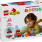 LEGO Disney Pixar Mack at The Race Cars - Pixar Cars for Toddlers Preschool Boys Girls Ages 2 - Educational Building Set