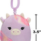 Squishmallows Original Suri Sunset Cow 3-Pack 3.5in 5in 8in - Official Jazwares Plush