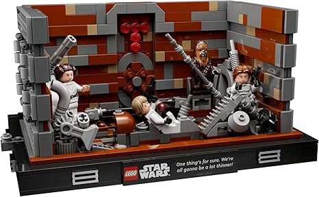 LEGO Star Wars Death Star Trash Compactor Diorama Building Kit