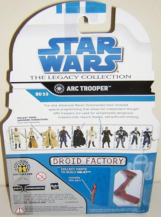 Hasbro Star Wars Legacy Collection Arc Trooper Action Figure