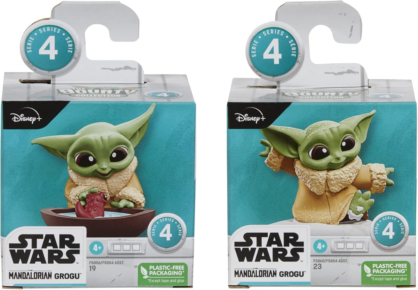 STAR WARS The Bounty Collection Series 4 Grogu Collectible Figures 2.25-Inch